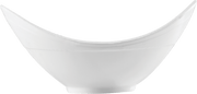Melamine Ellipse Serving Bowl White, Pack of 6, White, 20 Oz.