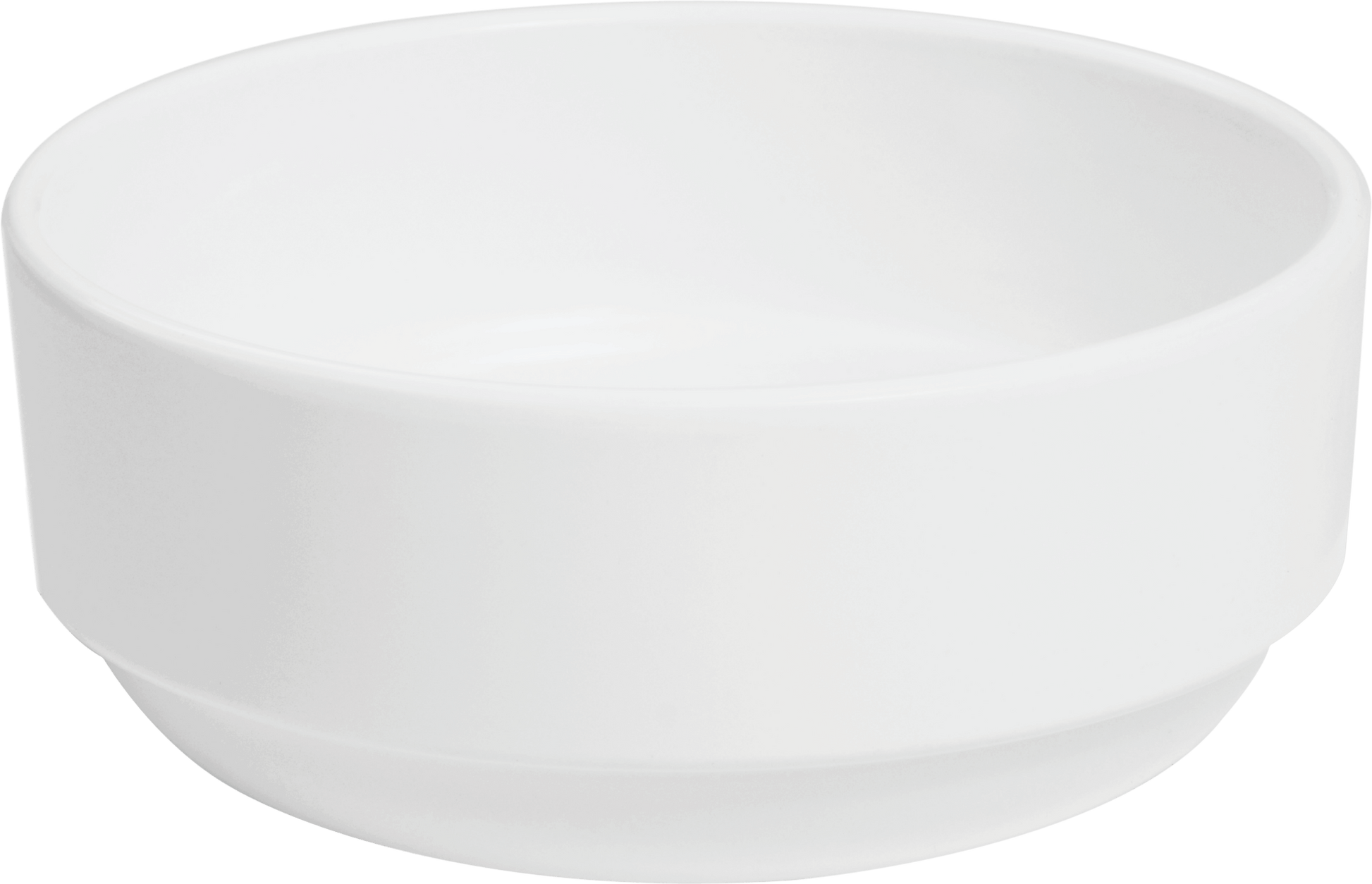 Melamine Rewa Bowl 10 Oz. White, Pack of 12