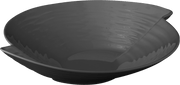 Melamine Neptune Bowl 14.6 inch, 109.8 Oz. Black, Pack of 3