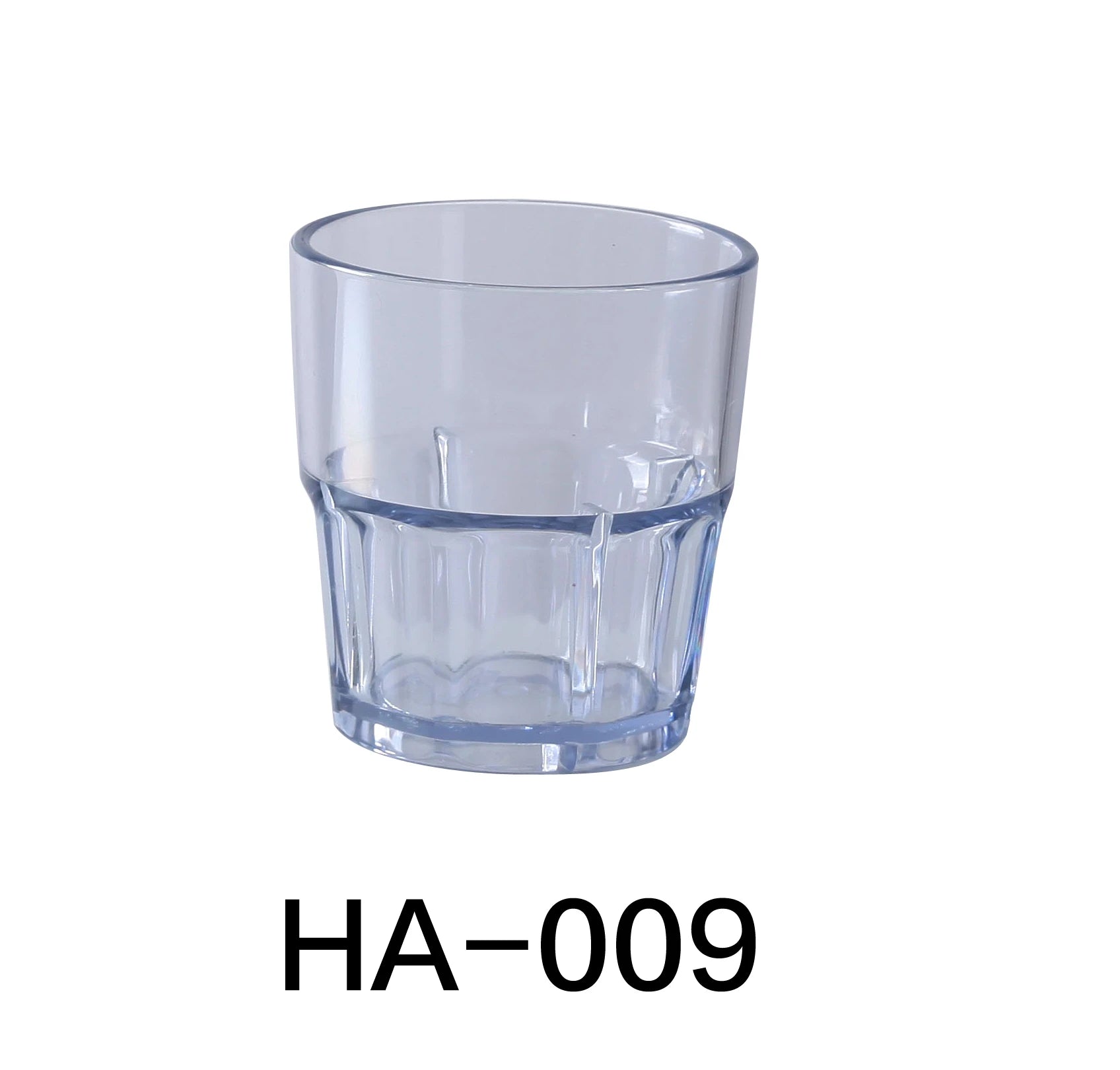 Yanco HA - 009 Hawaii Rocks Tumbler, 9 oz Capacity, 3.25"‚ Diameter, 3.5"‚ Height, Plastic, Clear Color, Pack of 72