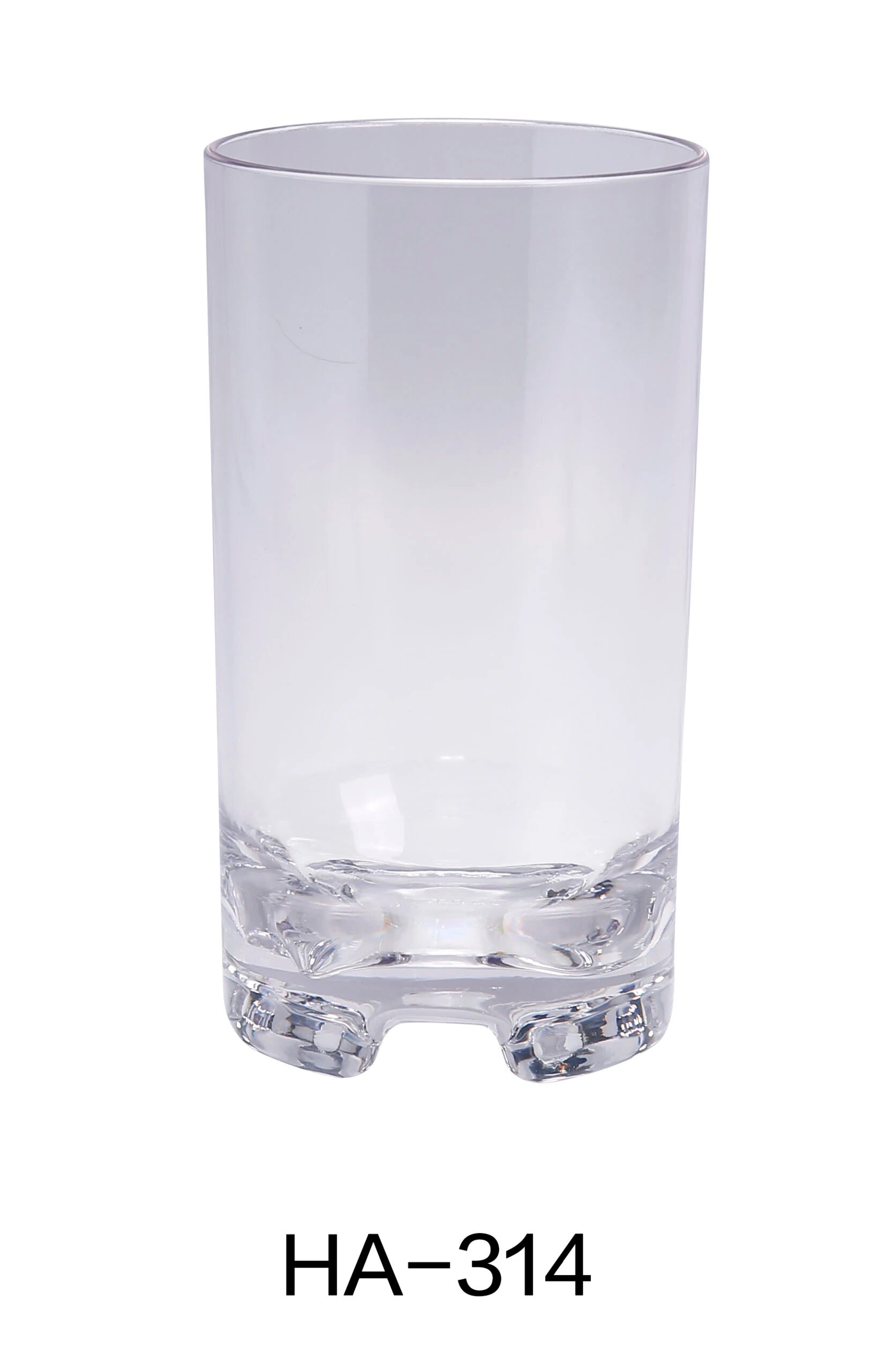 Yanco HA - 314 Hawaii 3"‚ BEVERAGE 14 OZ, 5.5"‚ Height, Plastic, Clear Color, Pack of 24