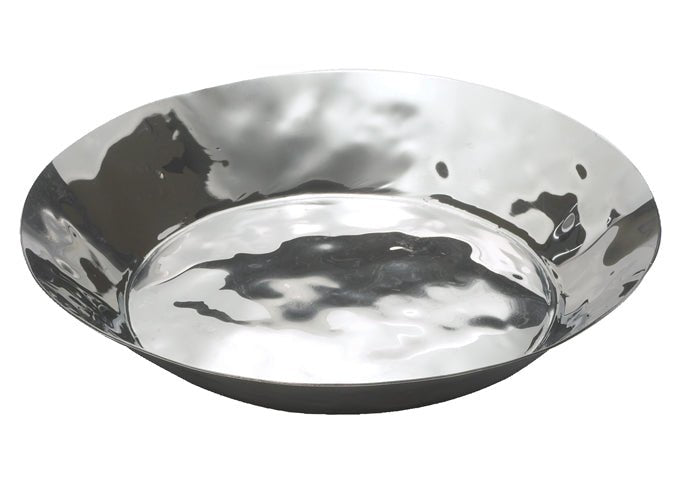 Winco HPR - 10 18/8 Stainless Steel Round Display / Serving Tray