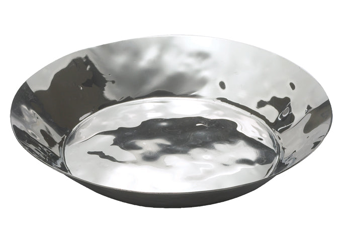 Winco HPR-10 18/8 Stainless Steel Round Display / Serving Tray