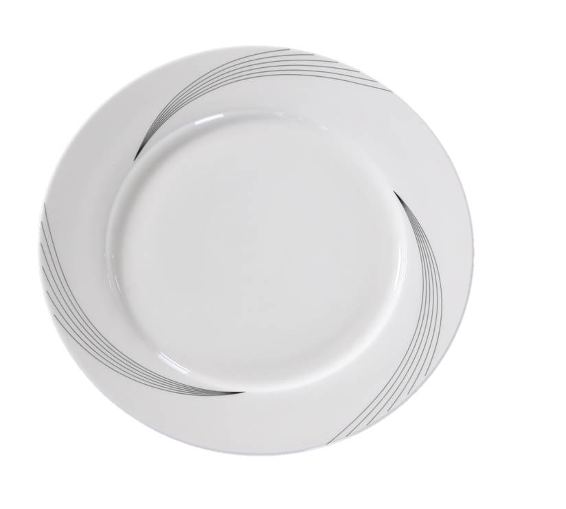 Yanco UR - 112 Urban Line Dinner Plate, 12"‚ Diameter, China, Bone White, Pack of 12