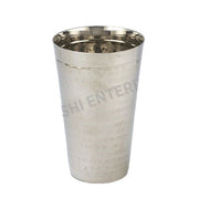 Hammered Stainless Steel Lassi Glass - 22 Oz.
