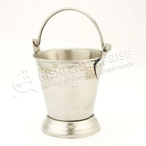 Hammered Stainless Steel Balti serving Bowl # 2 - 14 Oz. (414 ml)