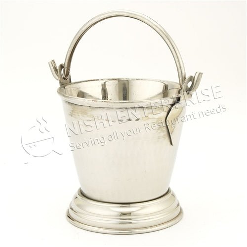 Hammered Stainless Steel Balti serving Bowl # 2 - 14 Oz. (414 ml)