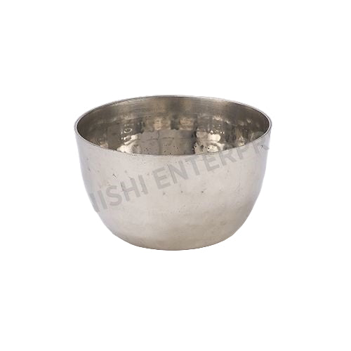 Stainless Steel Hammered Katori serving Bowl 7 oz