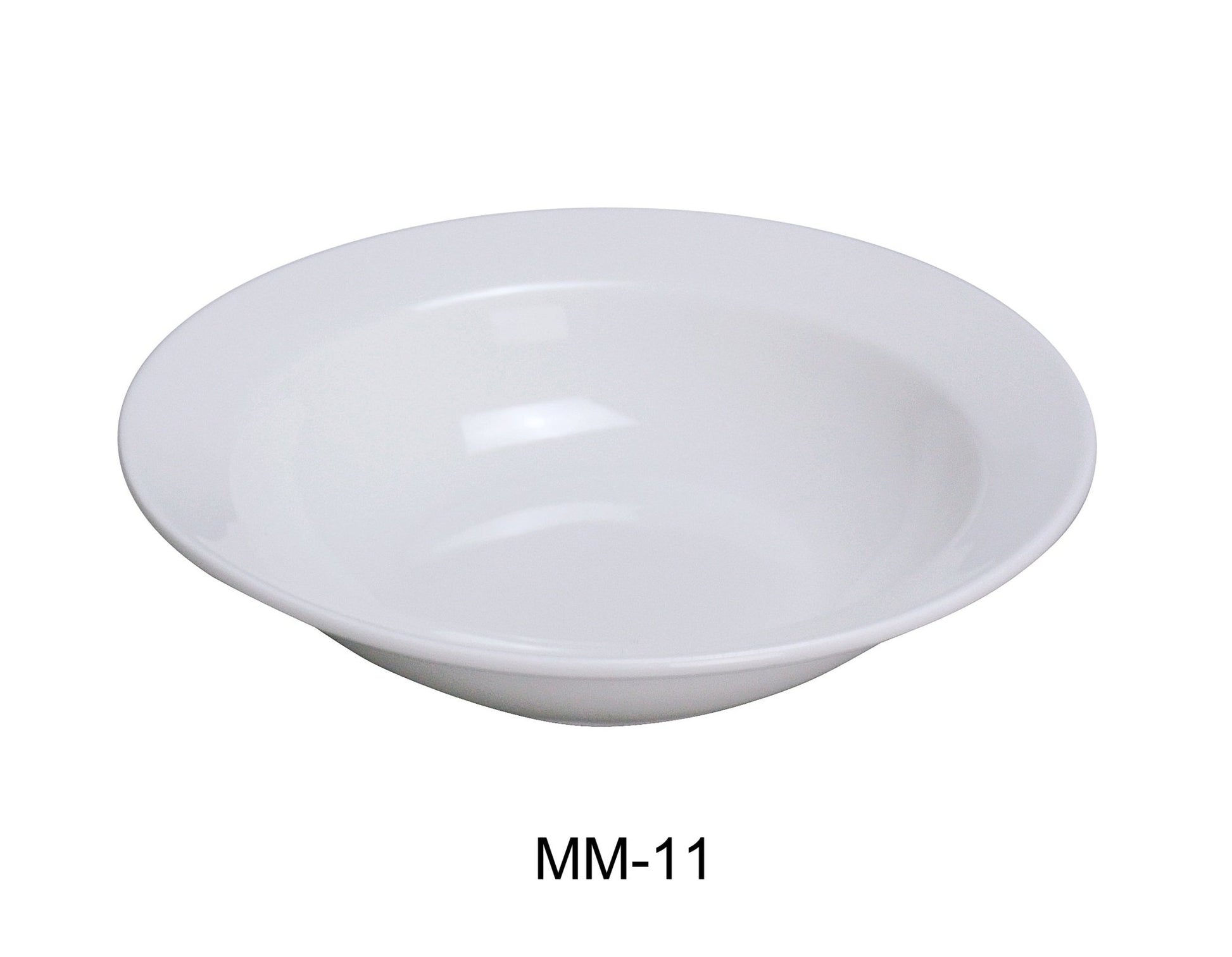 Yanco MM - 11 Miami 5.25"‚ Fruit Bowl, 5.5 oz Capacity, China, Bone White, Pack of 36