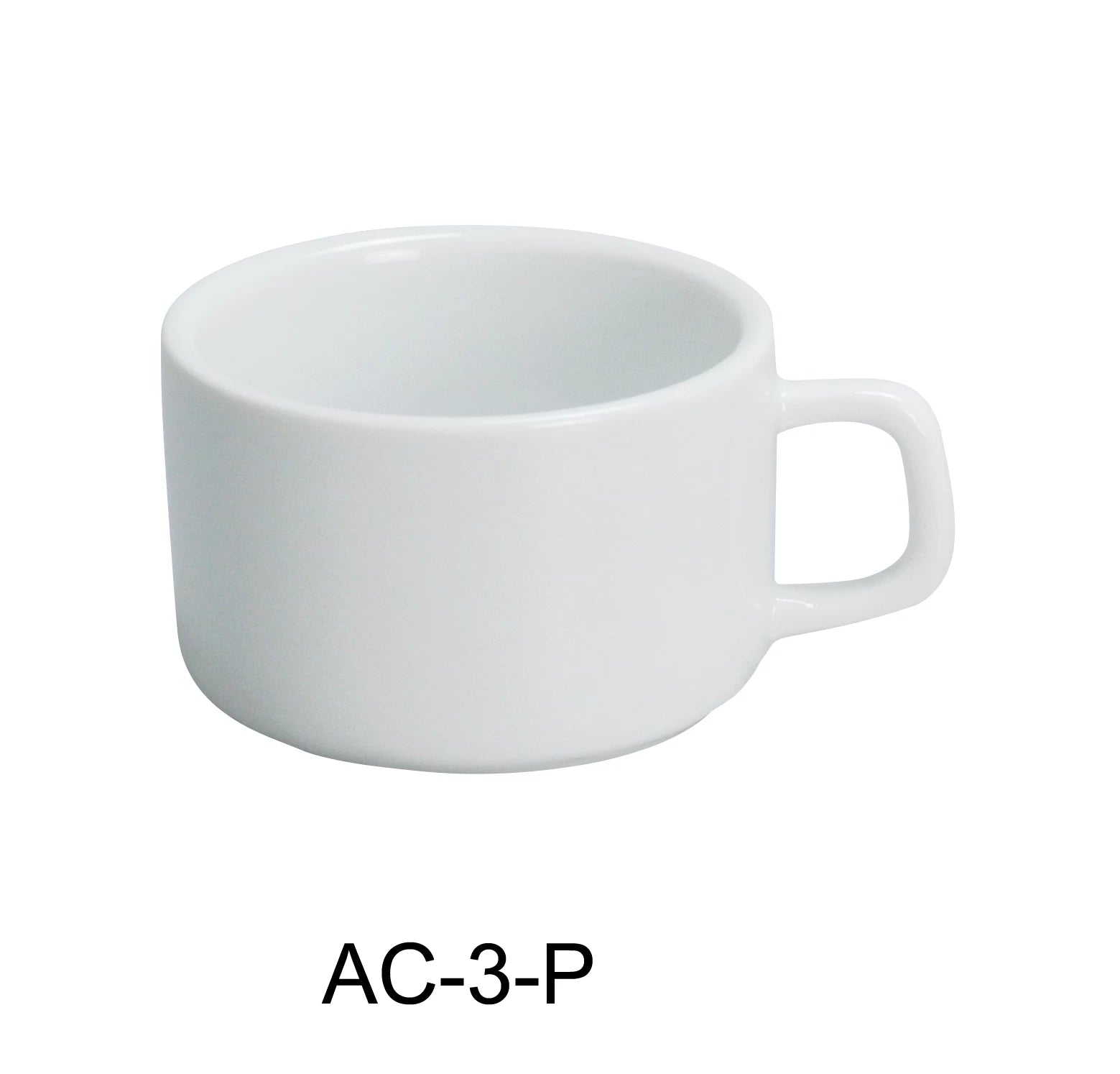 Yanco AC - 3 - P ABCO 2.5 oz Espresso Cup, 2.375"‚ Diameter, China, Super White, Pack of 36