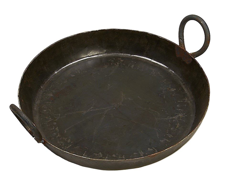 Iron Jalebi Kadai Wok - Round - 30 inch, Heavy Duty Material