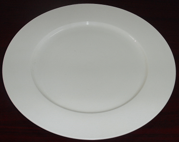 Yanco JS - 112 Jersey 12" Round Plate, China, Pack of 12