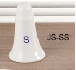 Yanco JS - SS Jersey 4" x 2 3/8" Salt Shaker, China, Pack of 48