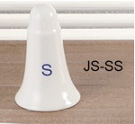 Yanco JS-SS Jersey 4" x 2 3/8" Salt Shaker, China, Pack of 48