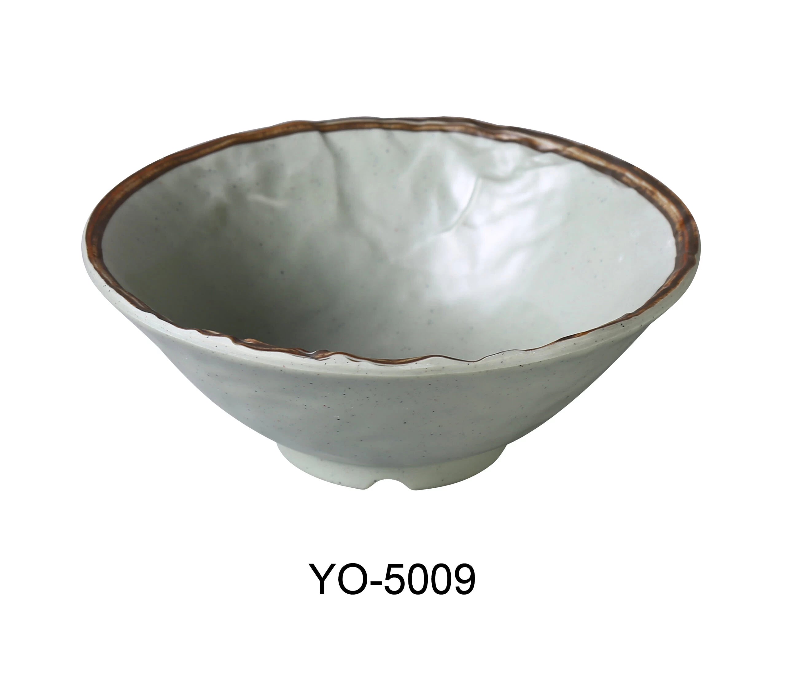 Yanco YO - 5009 Yoto 9"‚ X 3 1/2"‚ RAMEN BOWL 50 OZ, Melamine, Matte Finish, Pack of 24