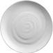 Melamine Persian Round Plate 12.5 inch White
