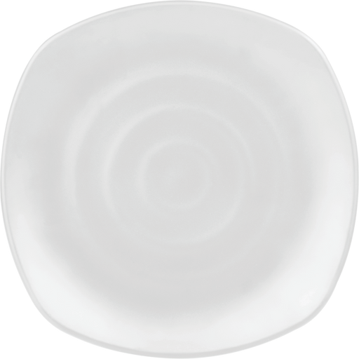 Melamine Persian Square Plate 7.5 inch White