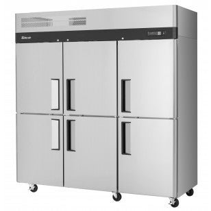 Turbo Air M3F72 - 6 - N series Reach - In Freezer, 6 Doors