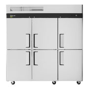 Turbo Air M3R72 - 6 - N 6 Doors Reach - In Refrigerator