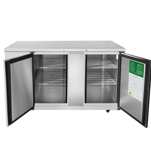 ATOSA MBB69GR  69 Inch Back Bar Cooler - Stainless Steel