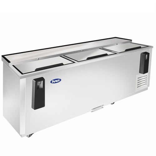 ATOSA MBC80GR 80 Inch Bottle Cooler Stainless Steel