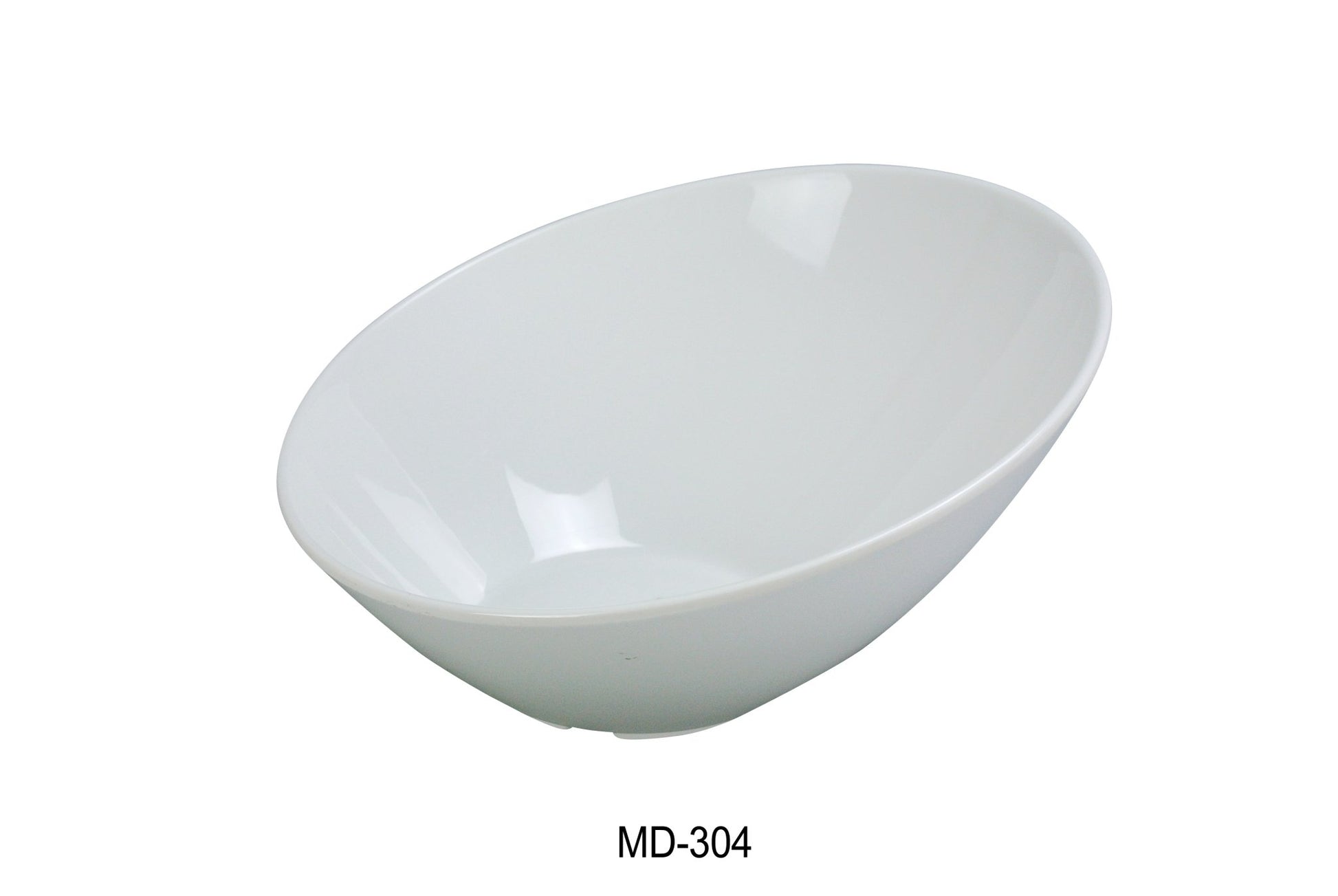 Yanco MD - 304 Milando Sheer Bowl, 3.5 oz Capacity, 4" Width, Melamine, White Color, Pack of 72