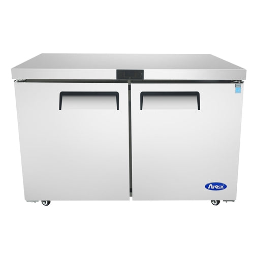 ATOSA MGF8402GR 48 Inch Two-Door Under Counter Refrigerator