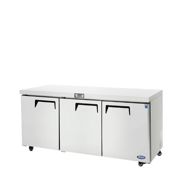 ATOSA  MGF8404GR 72 Inch Three-Door Undercounter Refrigerator