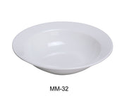 Yanco MM - 32 Miami 4.75"‚ Fruit Bowl, 3.5 oz Capacity, China, Bone White, Pack of 36
