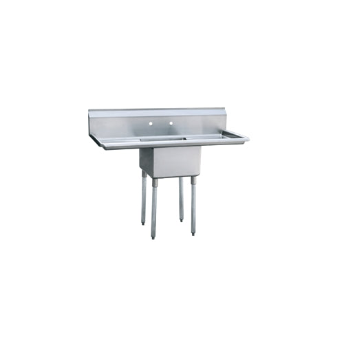 ATOSA MRSA-1-L One Comp. Sink, 18 Inch with Left Drainboards