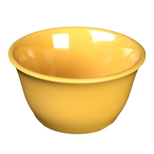 Yanco MS - 303YL Mile Stone Bouillon Cup, 7 Oz. Melamine, Yellow, Pack of 48