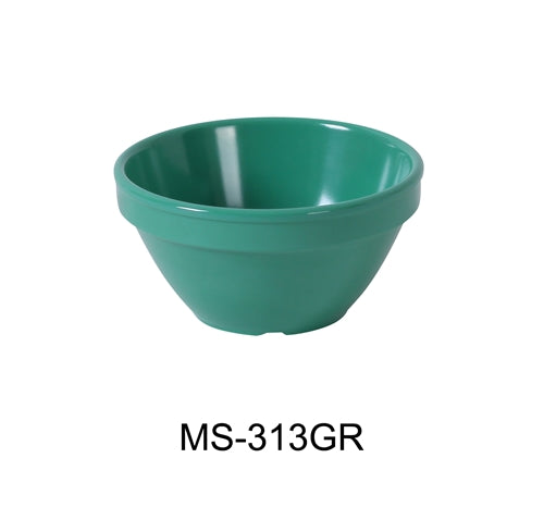 Yanco MS-313GR Mile Stone Bouillon Cup, 8 oz  Melamine Green , Pack of 48