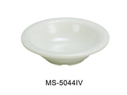 Yanco MS - 5044IV Mile Stone Salad Bowl, 4.5 Oz. Melamine, Ivory, Pack of 48