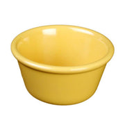 Yanco NC - 538YW Smooth Ramekin, 4 oz Capacity, 2.5" Height, 3.25" Diameter, Melamine, Yellow Color, Pack of 72