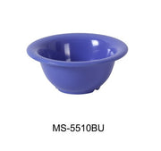 Yanco MS - 5510BU Mile Stone Soup Bowl, 10 Oz. Melamine, Blue Pack of 48