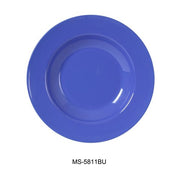 Yanco MS - 5811BU Mile Stone Pasta Bowl, 16 Oz, Melamine, Blue, Pack of 24