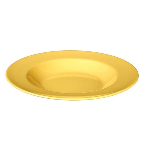 Yanco MS - 5811YL Mile Stone Pasta Bowl, 16 Oz., Melamine, Yellow, Pack of 24