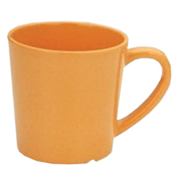 Yanco MS - 9018YL Mile Stone Coffee/Tea Mug/Cup, 7 OZ Capacity, 3" Height, 3" Diameter, Melamine, Yellow Color, Pack of 48