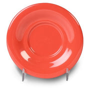 Yanco MS - 9303RD Mile Stone Saucer For Model MS - 303/313/5044/9018, 5.5" Diameter, Melamine, Orange Red Pack of 48