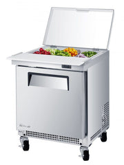 Turbo Air MST - 24S - N6, 1 Solid Door Salad Unit - Clear Lid, M3 Series