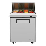 Turbo Air MST - 28 - N Single Door Refrigerated Sandwich/Salad unit - 8 Pans
