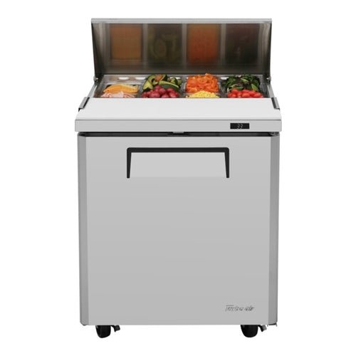 Turbo Air MST - 28 - N Single Door Refrigerated Sandwich/Salad unit - 8 Pans