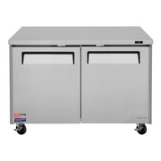 Turbo Air MUR - 48 - N Double Door Under Counter Refrigerator