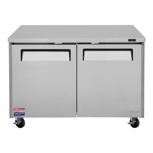 Turbo Air MUR - 48 - N Double Door Under Counter Refrigerator