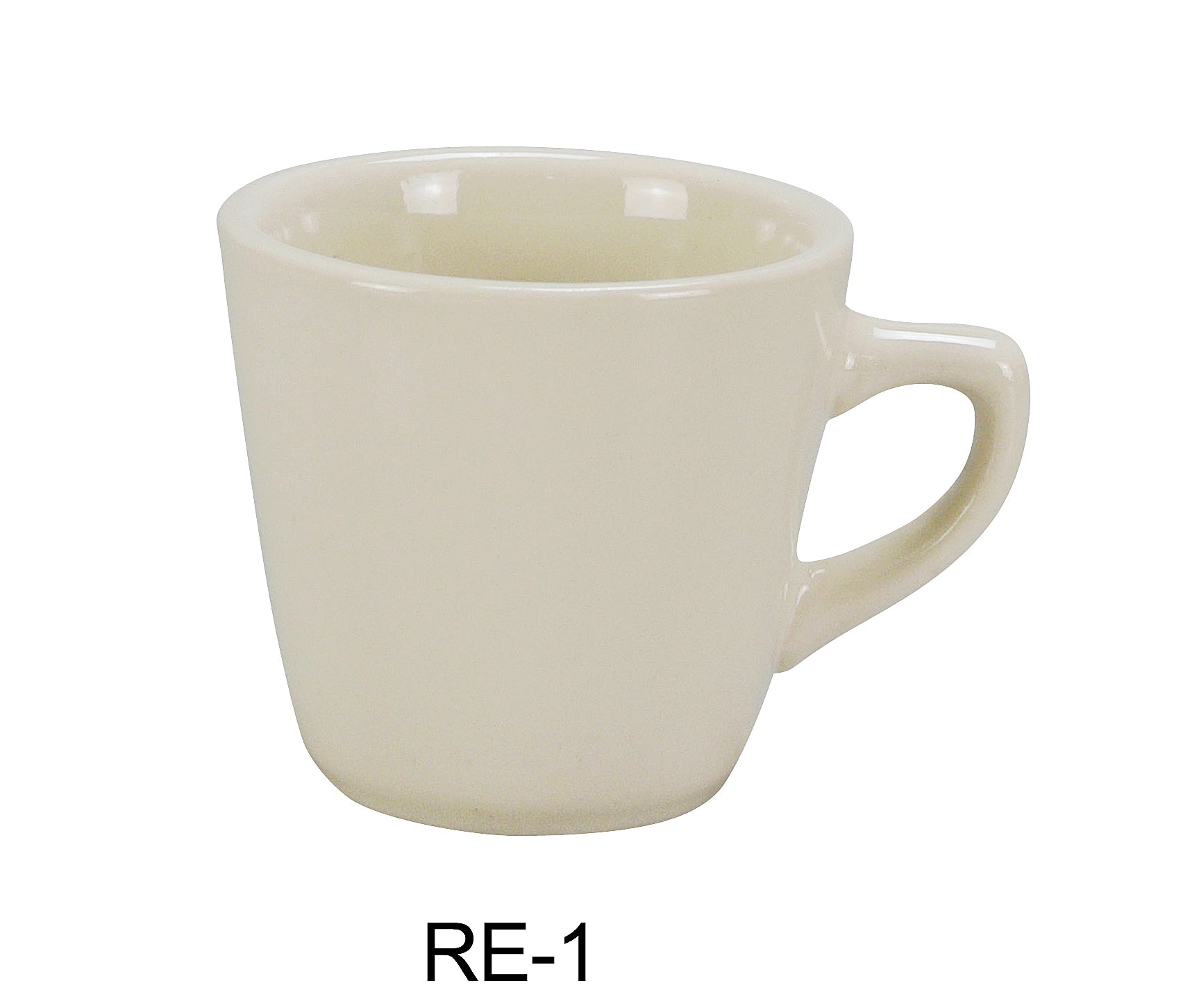 Yanco RE - 1 Recovery Tall Cup, 7 oz Capacity, 3.25"‚ Diameter, 2.75"‚ Height, China, American White Color, Pack of 36