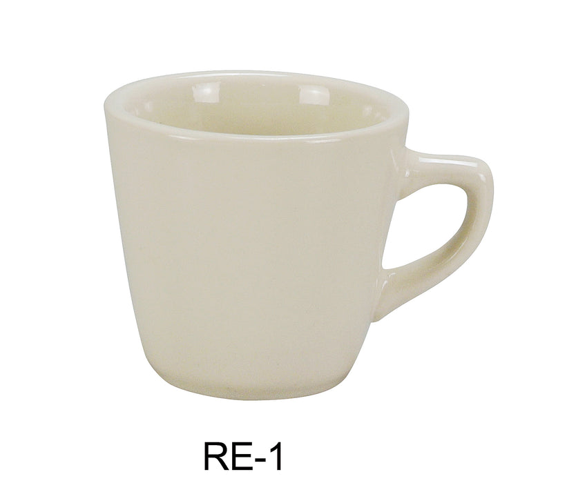Yanco RE-1 Recovery Tall Cup, 7 oz Capacity, 3.25″ Diameter, 2.75″ Height, China, American White Color, Pack of 36