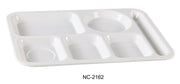 Yanco NC - 2162 Compartment Collection Compartment, 14" Length, 10" Width, Melamine, Pack of 12