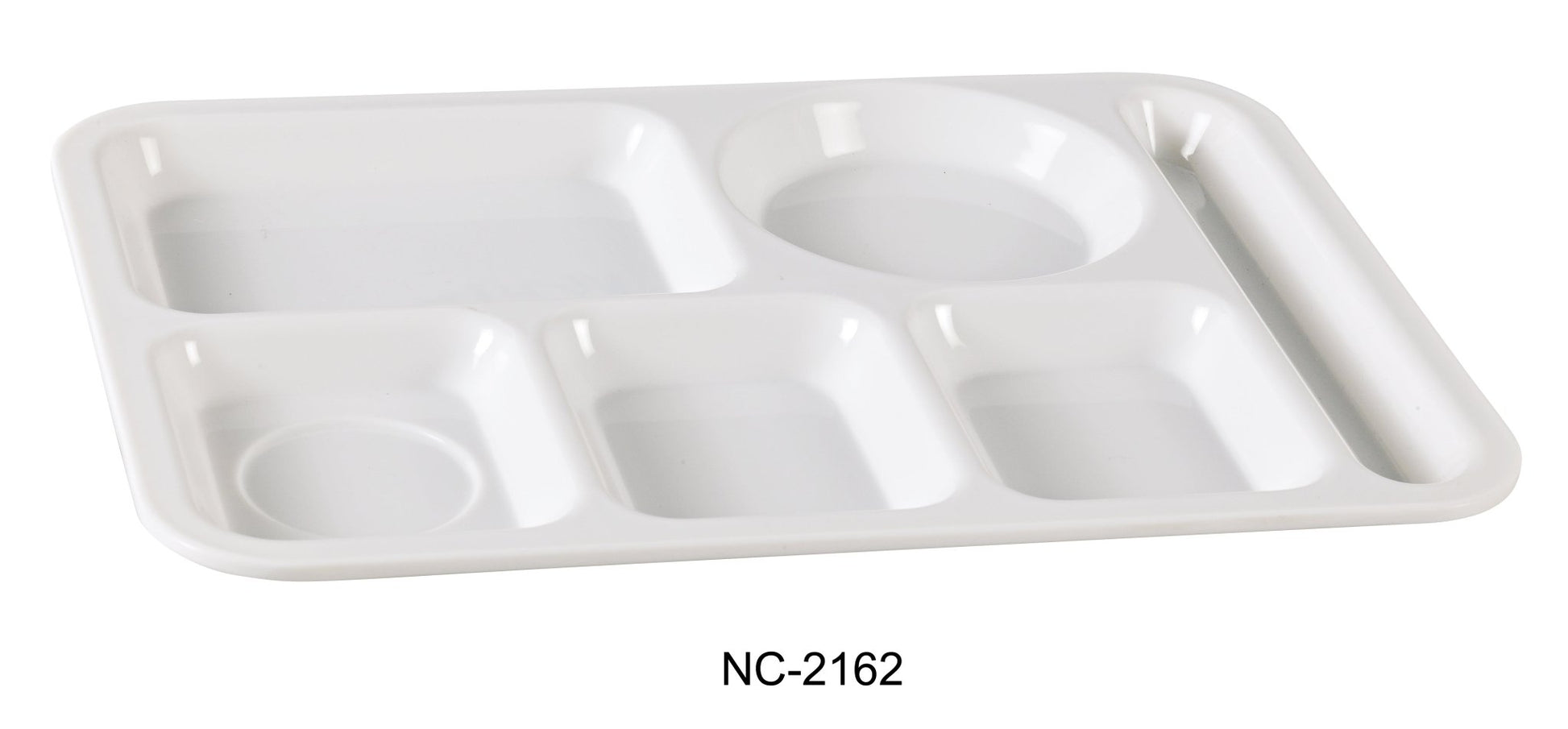 Yanco NC - 2162 Compartment Collection Compartment, 14" Length, 10" Width, Melamine, Pack of 12