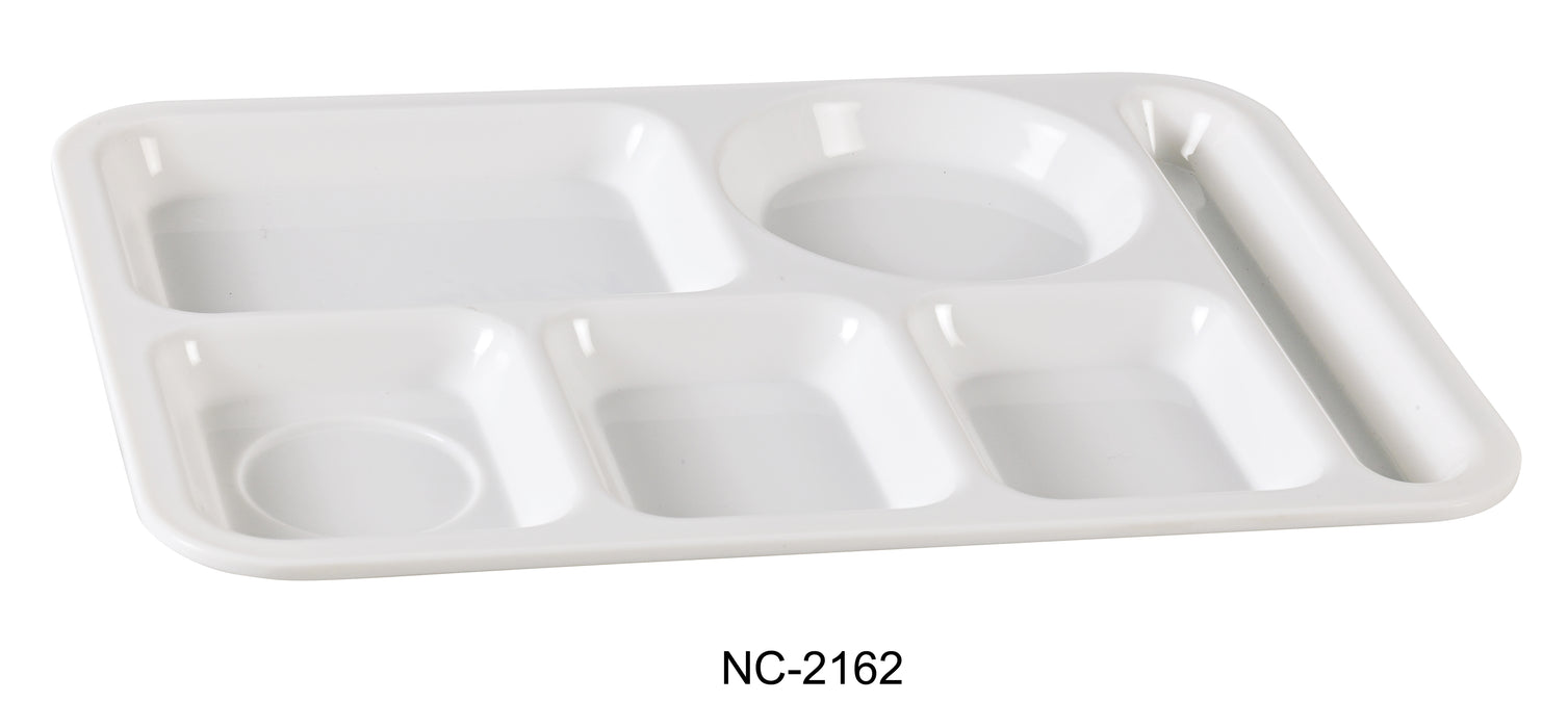 Yanco NC-2162 Compartment Collection Compartment, 14" Length, 10" Width, Melamine, Pack of 12