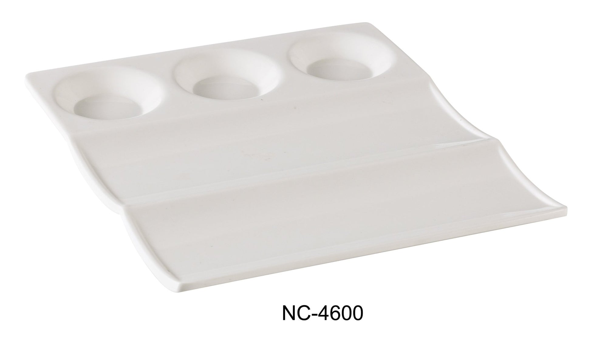 Yanco NC - 4600 Compartment Collection Compartment, 9" Length, 8" Width, Melamine, Pack of 24